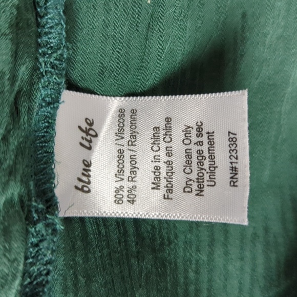 Blue Life Wrap Mini Dress - Picture 11 of 11